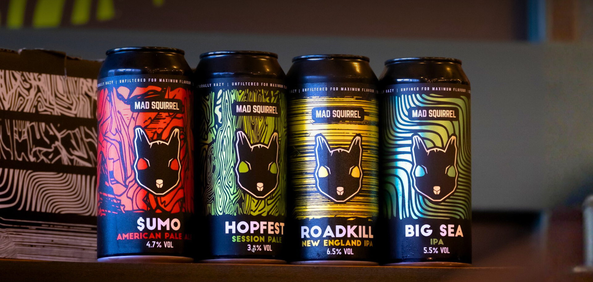Mad Squirrel Brewery & Taproom in Hemel Hempstead