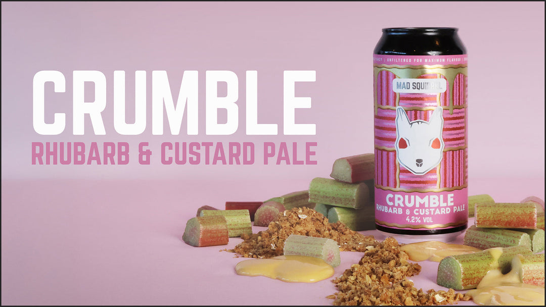 CRUMBLE: Rhubard & Custard Pale