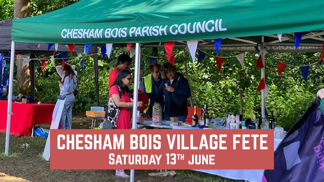 Chesham Bois Village Fete: Saturday 13th June