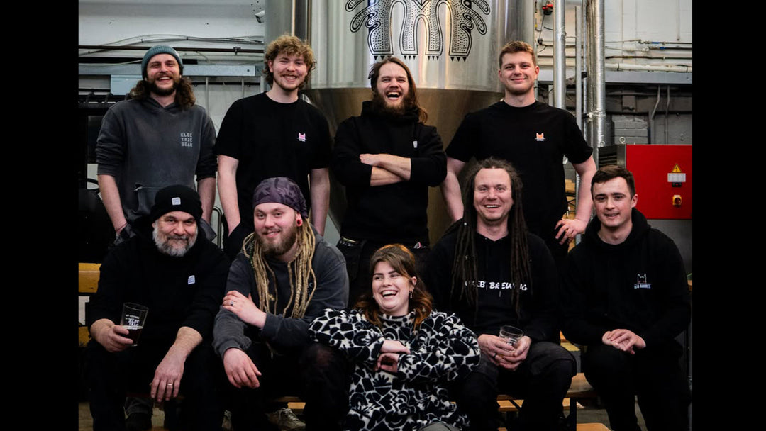 At Electric Bear Brewery