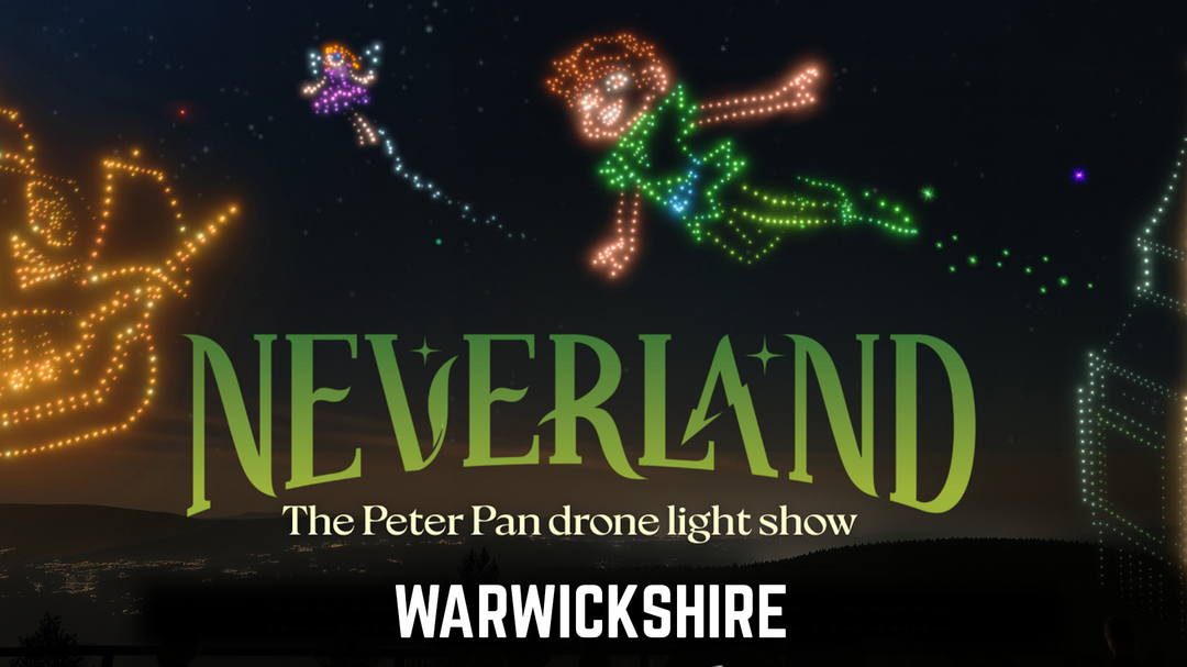 Warwickshire Neverland Drone Light Show: 11th April