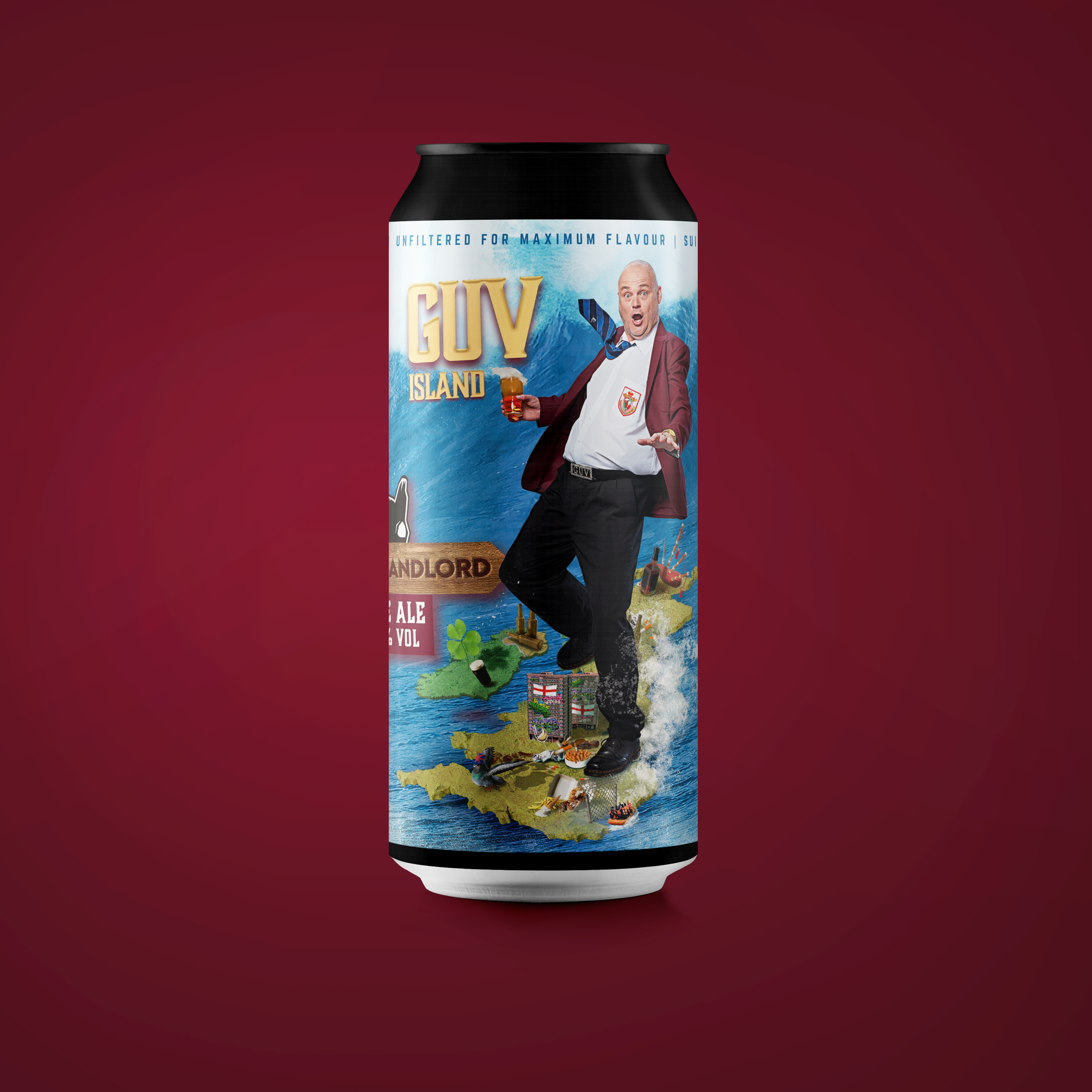 Mad Squirrel Guv Island - Pale Ale (Al Murray) - Mad Squirrel