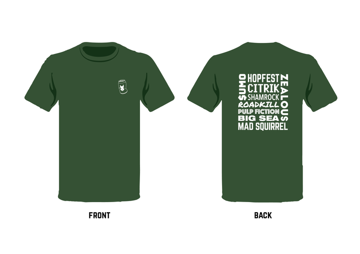 Core Range T-Shirt (Bottle Green)