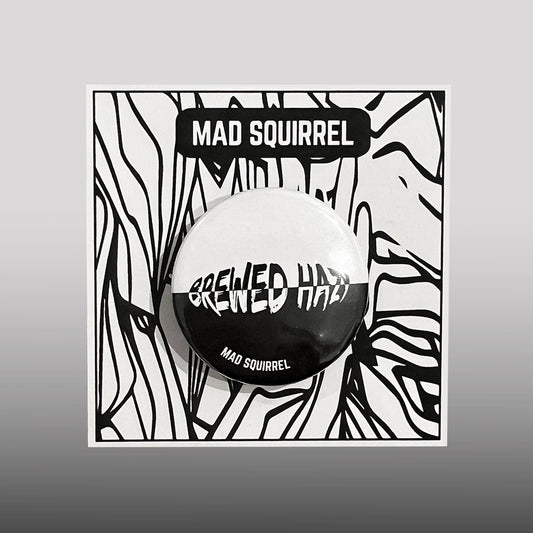 Contrast Brewed Hazy Button Badge