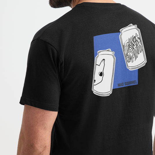 Crushed Can T-shirt - Black