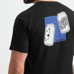 Crushed Can T-shirt - Black