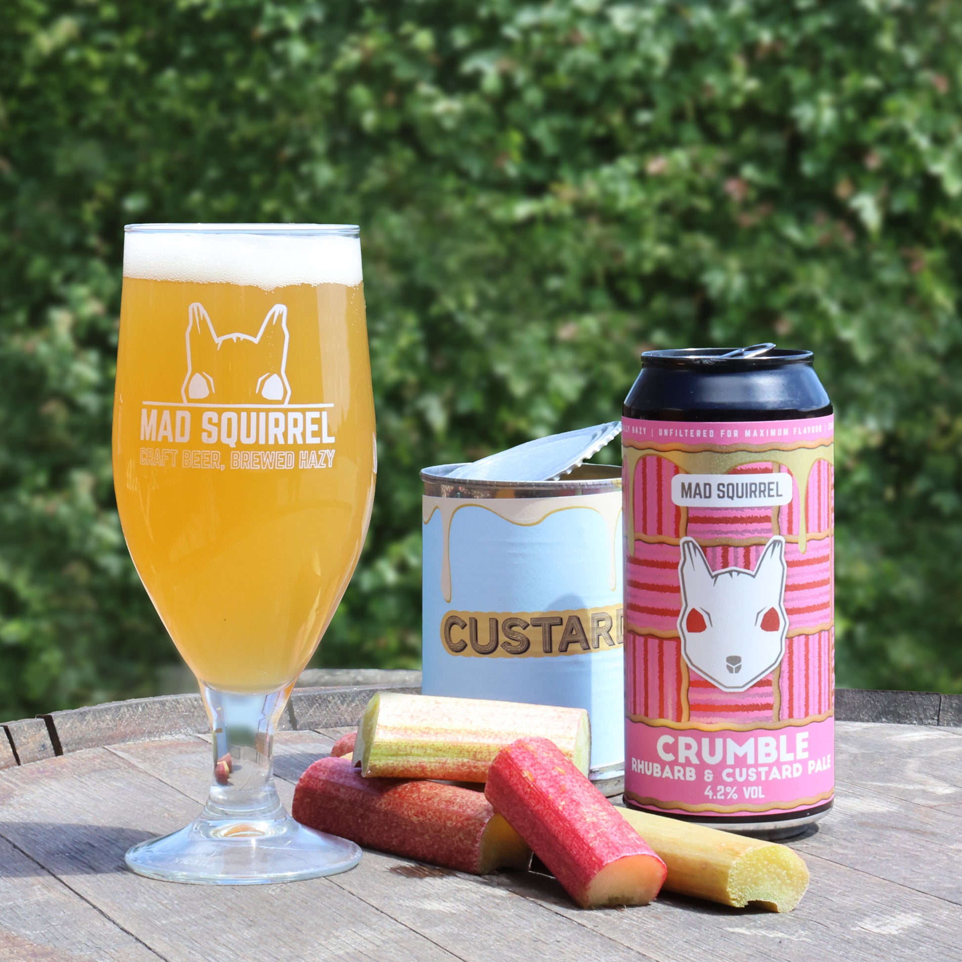 Crumble - Rhubarb and Custard Pale