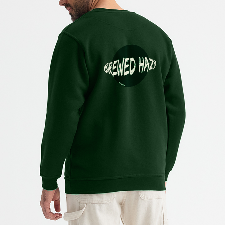 Brewed Hazy Orb Sweatshirt - Green