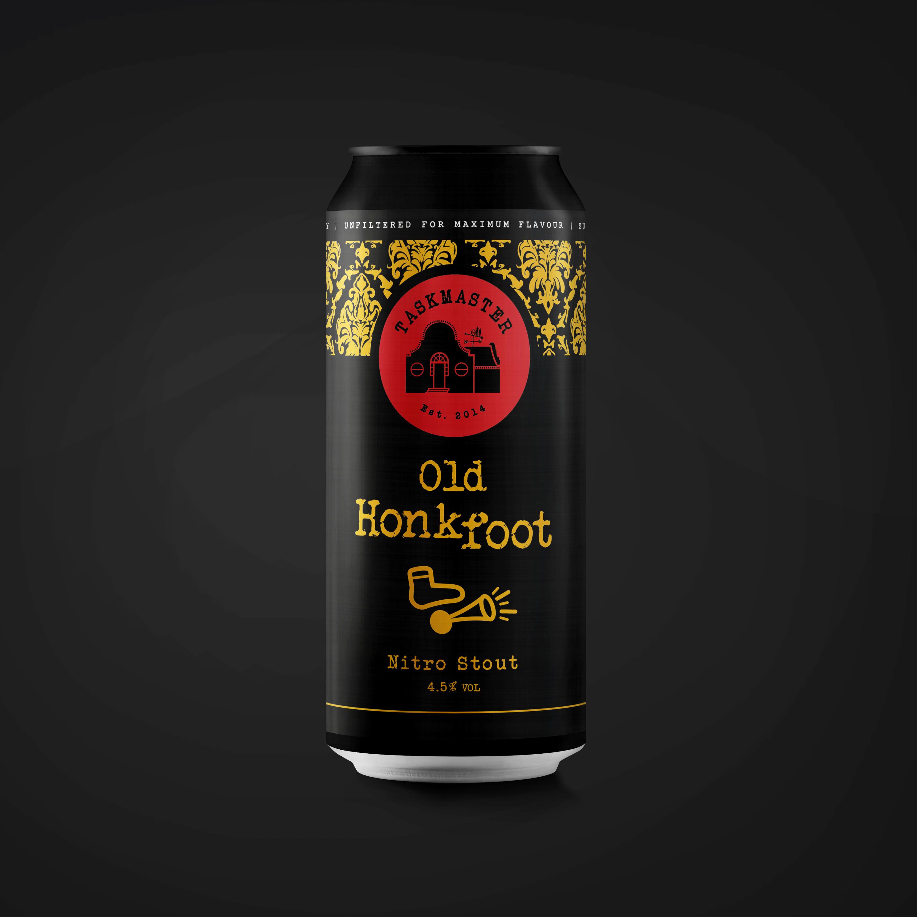 Mad Squirrel Old Honk Foot - Nitro Irish Dry Stout (Taskmaster) - Mad Squirrel