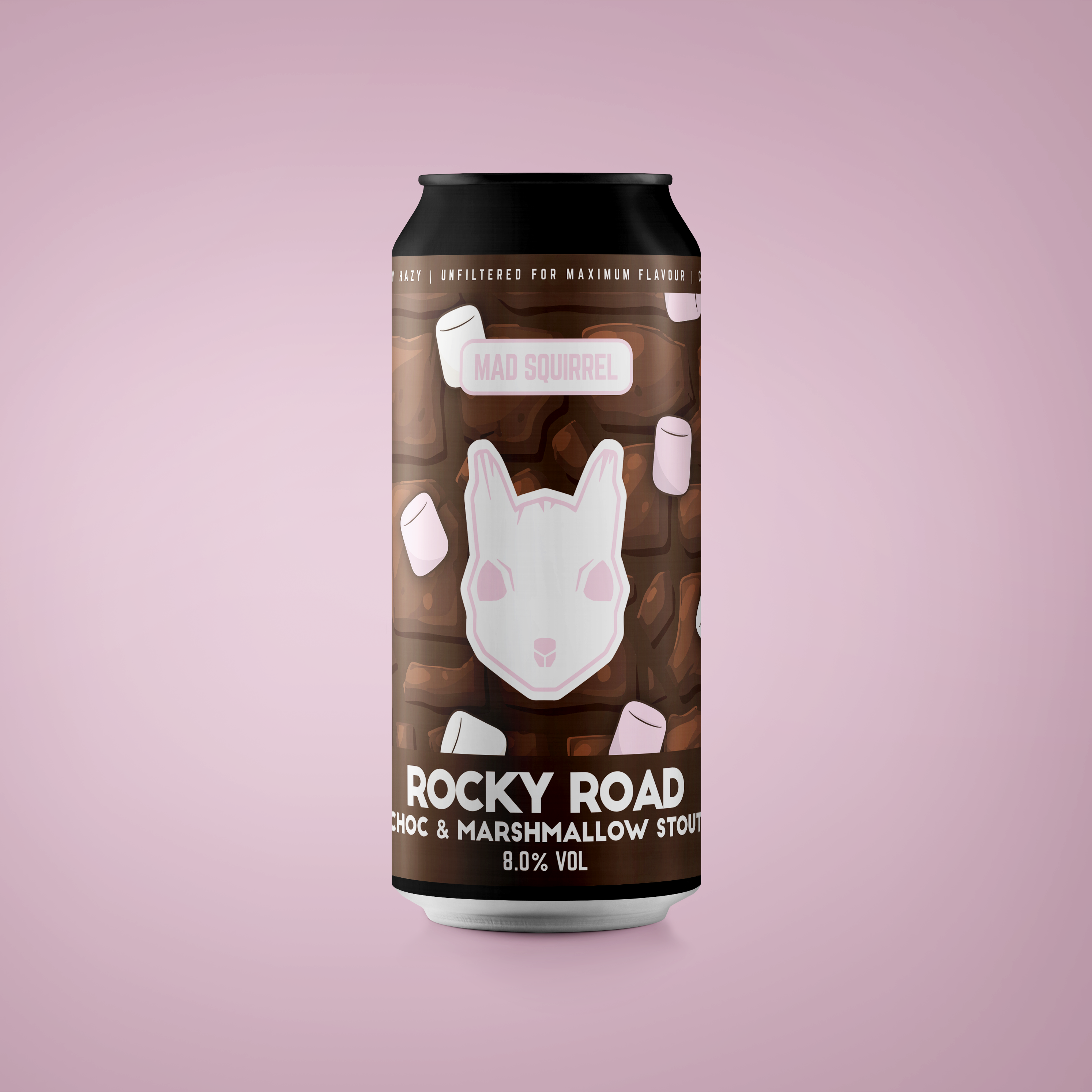 Mad Squirrel Rocky Road - Chocolate & Marshmallow Stout - Mad Squirrel