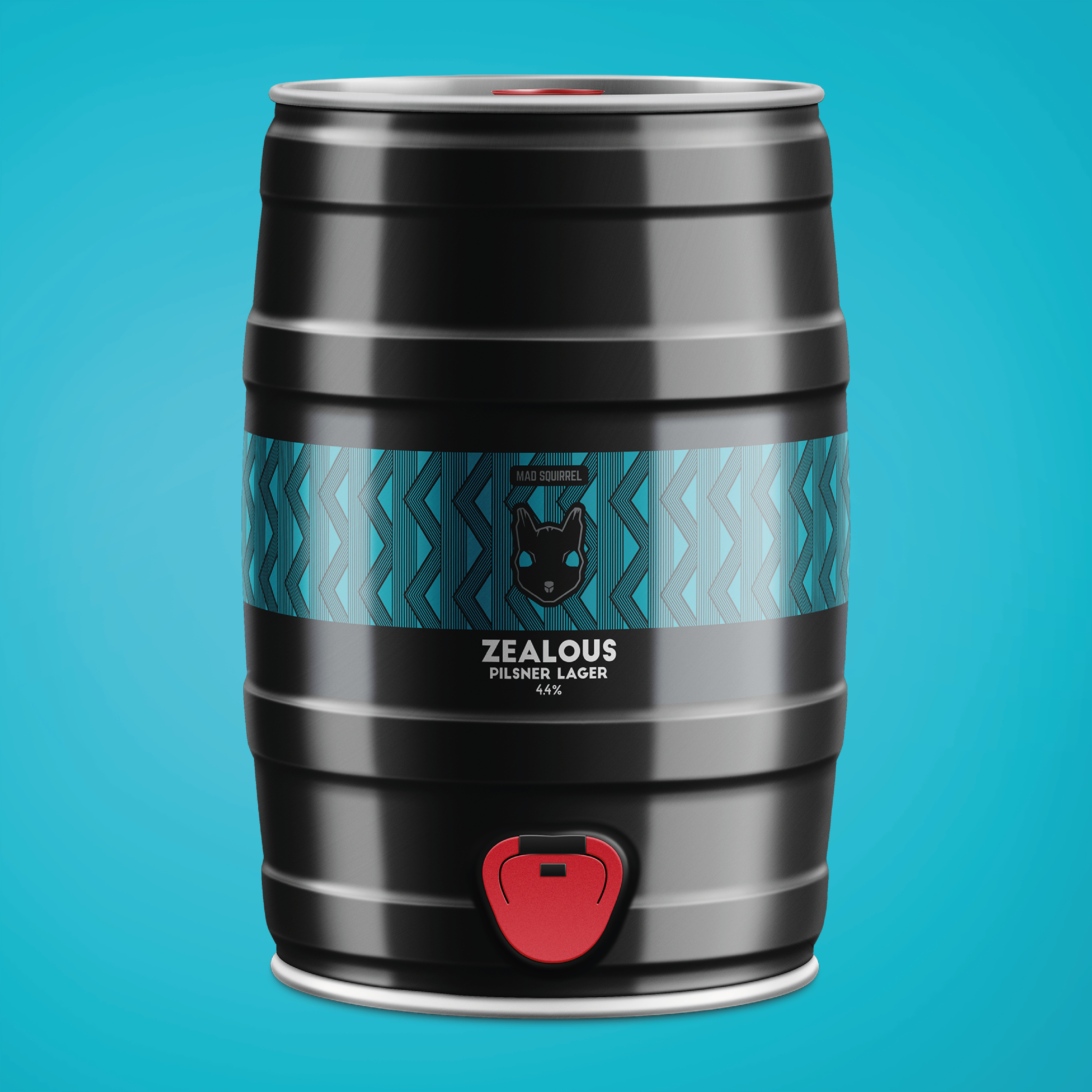 Mad Squirrel Zealous - 5L Mini Keg - Mad Squirrel