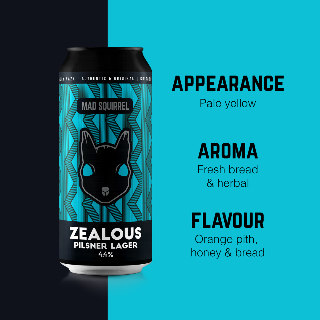 Zealous - Pilsner Lager