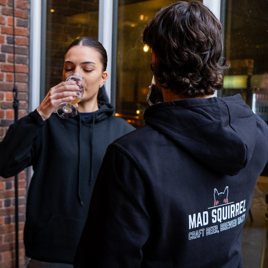 Mad Squirrel Hoodie - Black